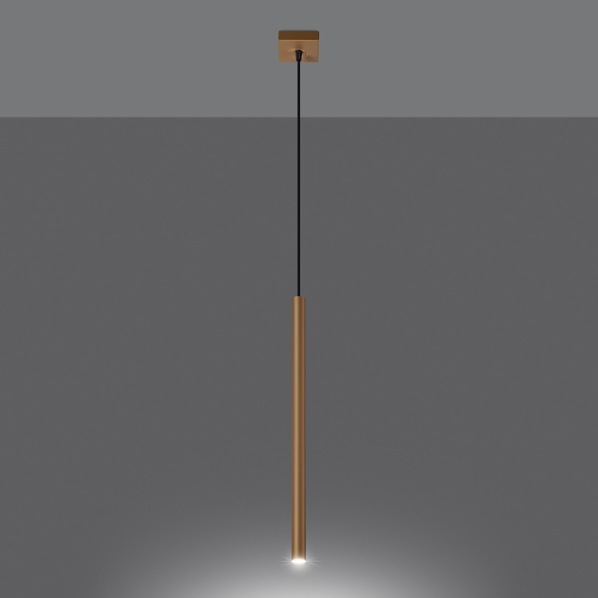 Lampa wisząca PASTELO kolor złoty SOLLUX LIGHTING polska produkcja