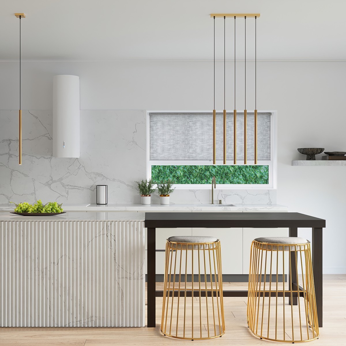 Lampa wisząca PASTELO kolor złoty SOLLUX LIGHTING polska produkcja