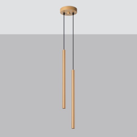 Lampa wisząca PASTELO kolor złoty SOLLUX LIGHTING polska produkcja