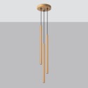 Lampa wisząca PASTELO kolor złoty SOLLUX LIGHTING polska produkcja