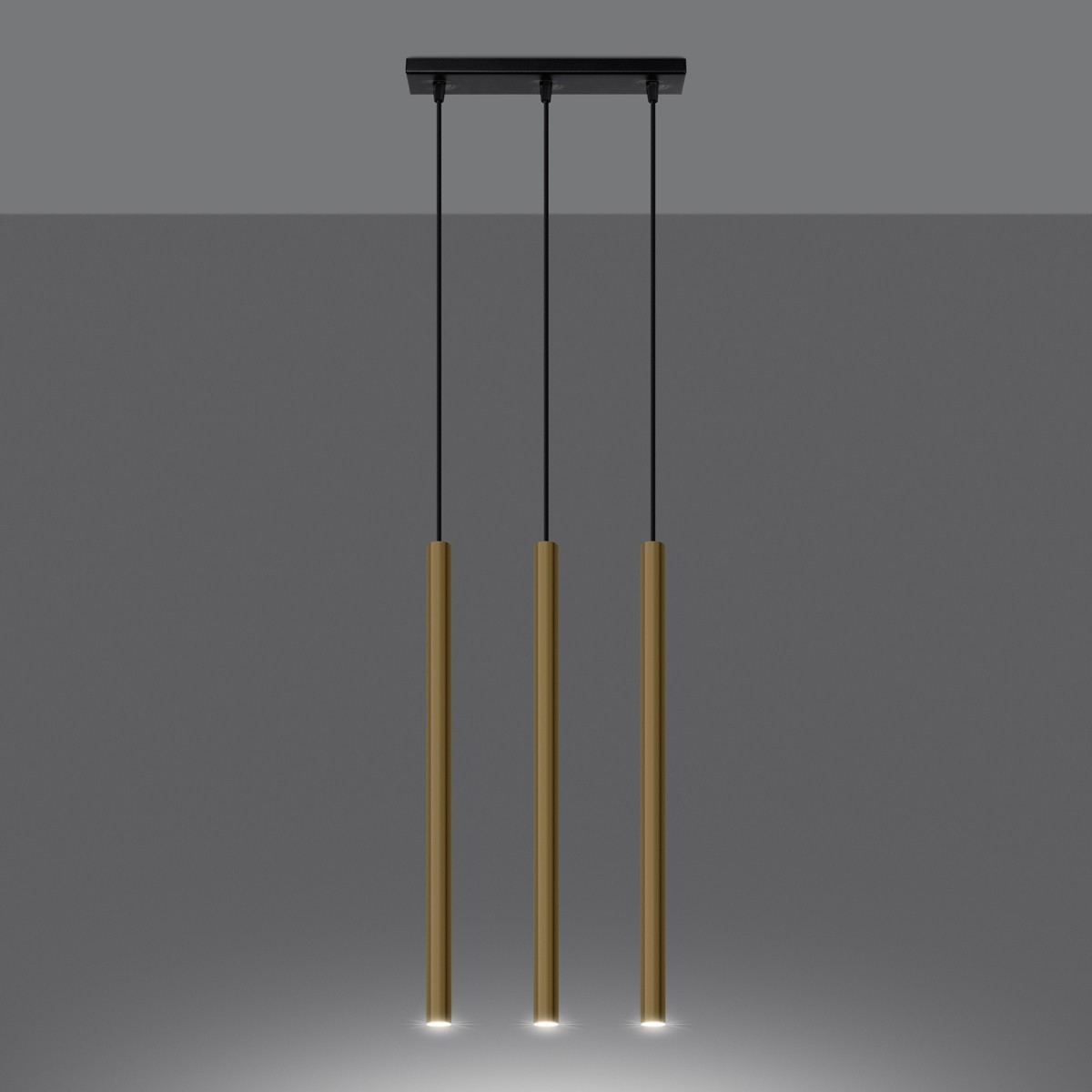 Lampa wisząca PASTELO kolor złoty SOLLUX LIGHTING polska produkcja