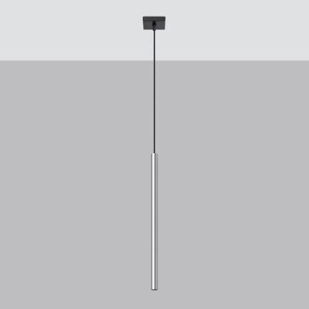 Lampa wisząca PASTELO kolor chrom SOLLUX LIGHTING polska produkcja