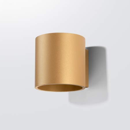 Kinkiet ORBIS kolor złoty SOLLUX LIGHTING polska produkcja