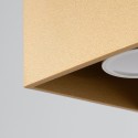 Plafon QUAD kolor złoty SOLLUX LIGHTING polska produkcja