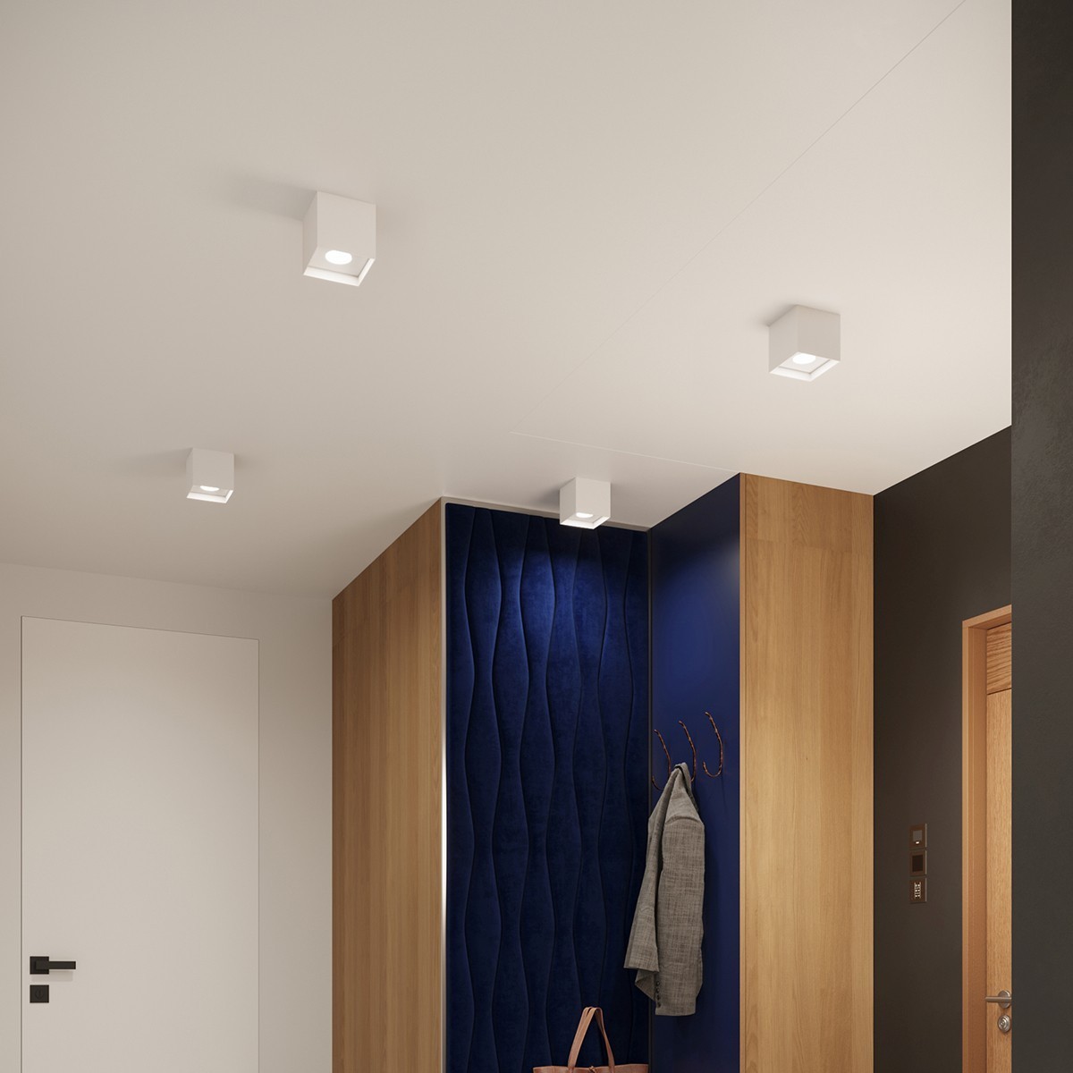 Plafon HATI kolor biały SOLLUX LIGHTING polska produkcja