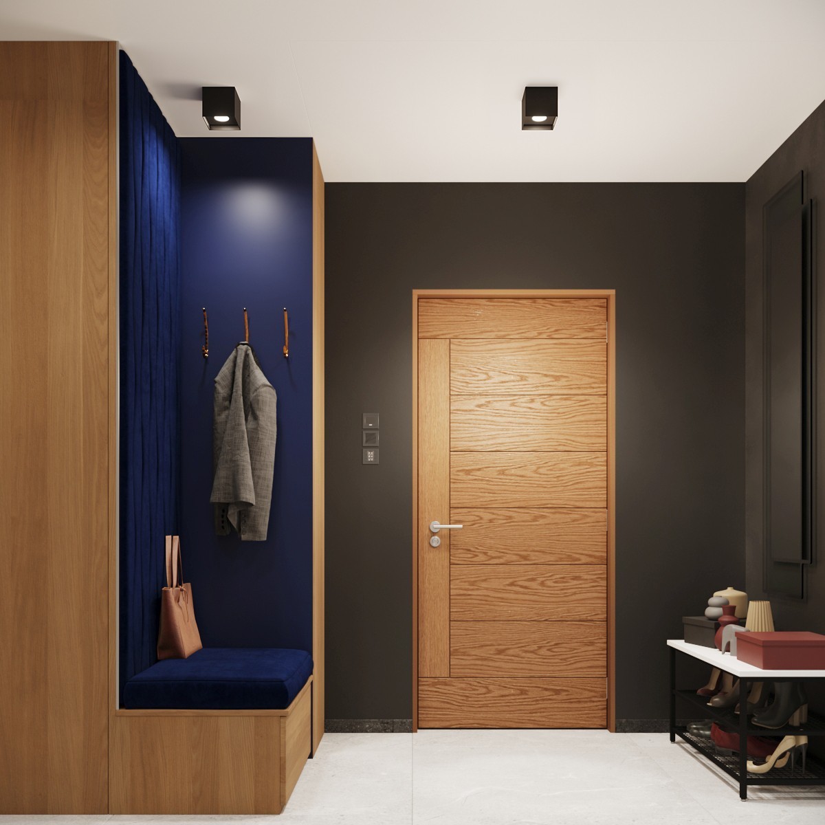 Plafon HATI kolor czarny SOLLUX LIGHTING polska produkcja