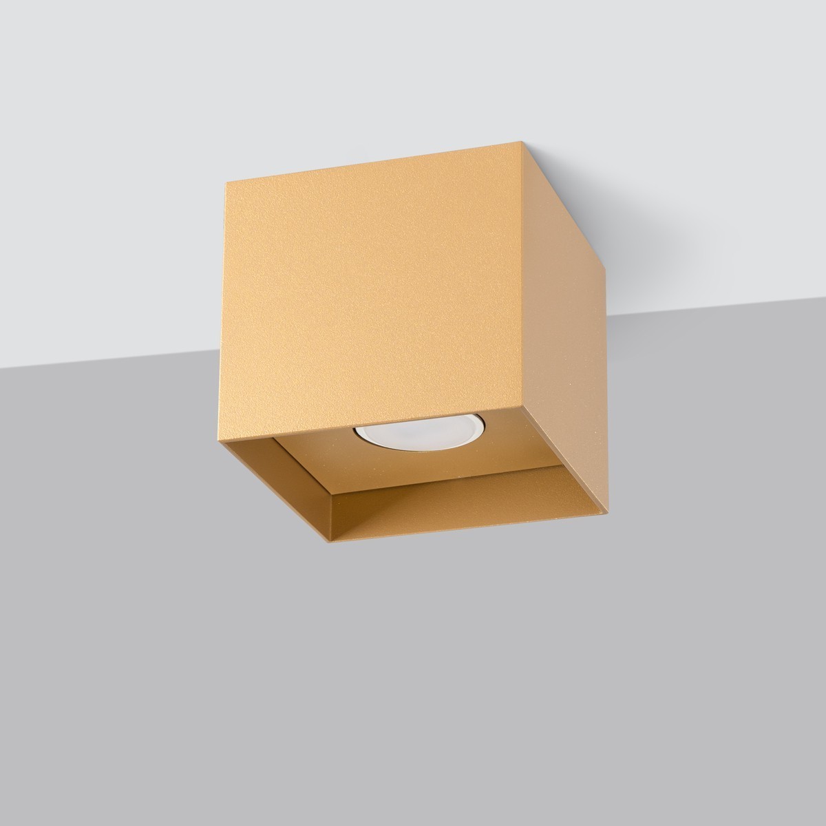 Plafon HATI kolor złoty SOLLUX LIGHTING polska produkcja