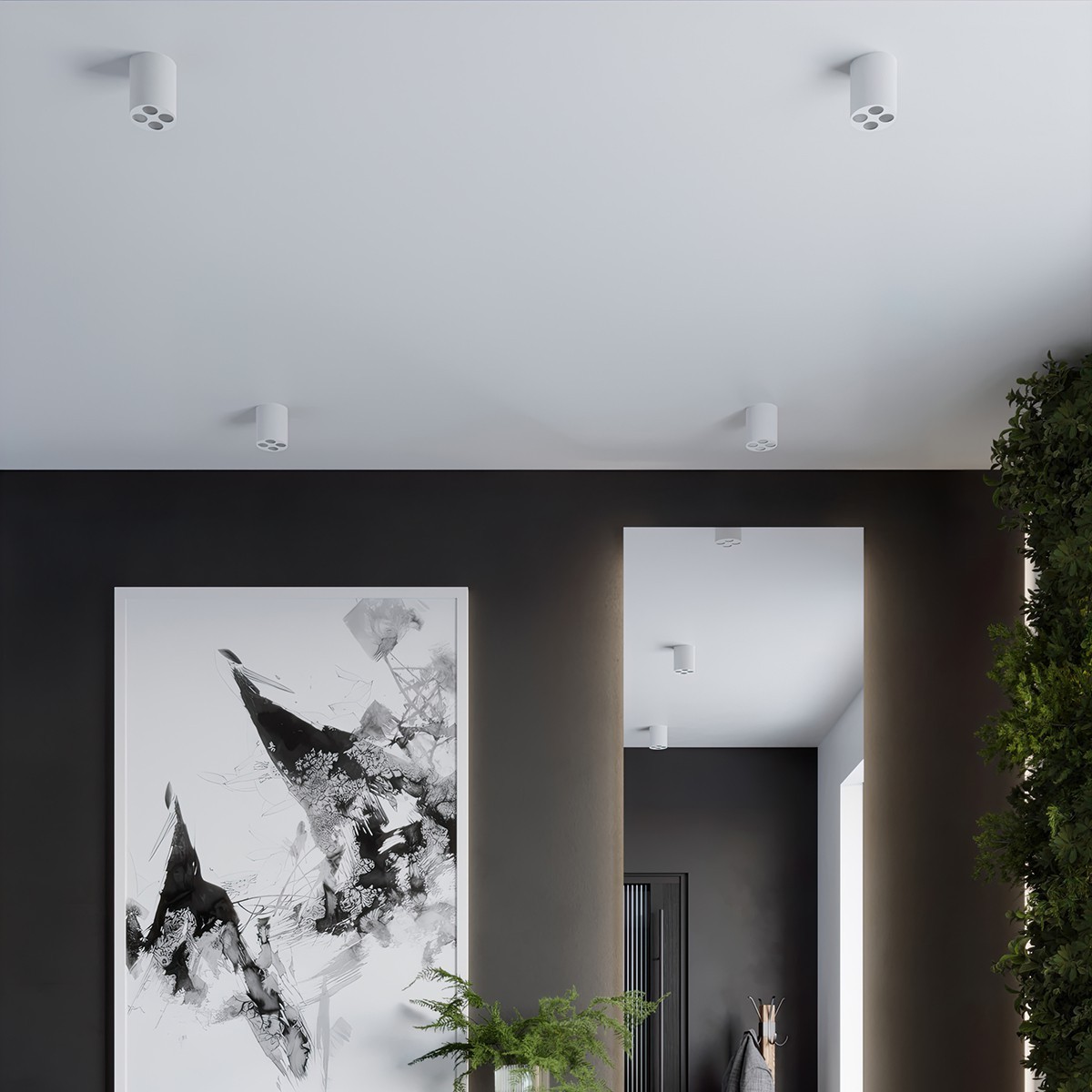 Plafon ZOE kolor biały SOLLUX LIGHTING polska produkcja