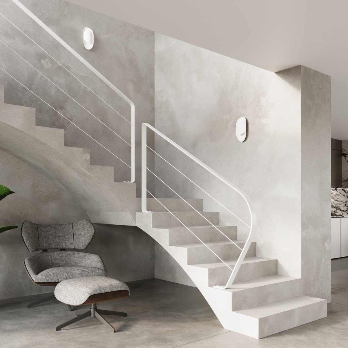 Kinkiet TEAR kolor biały SOLLUX LIGHTING polska produkcja