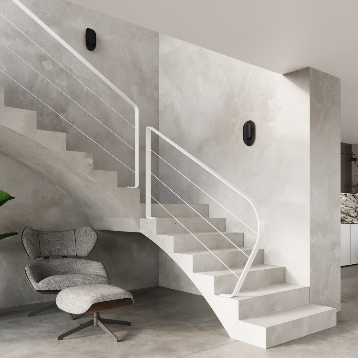 Kinkiet TEAR kolor czarny SOLLUX LIGHTING polska produkcja