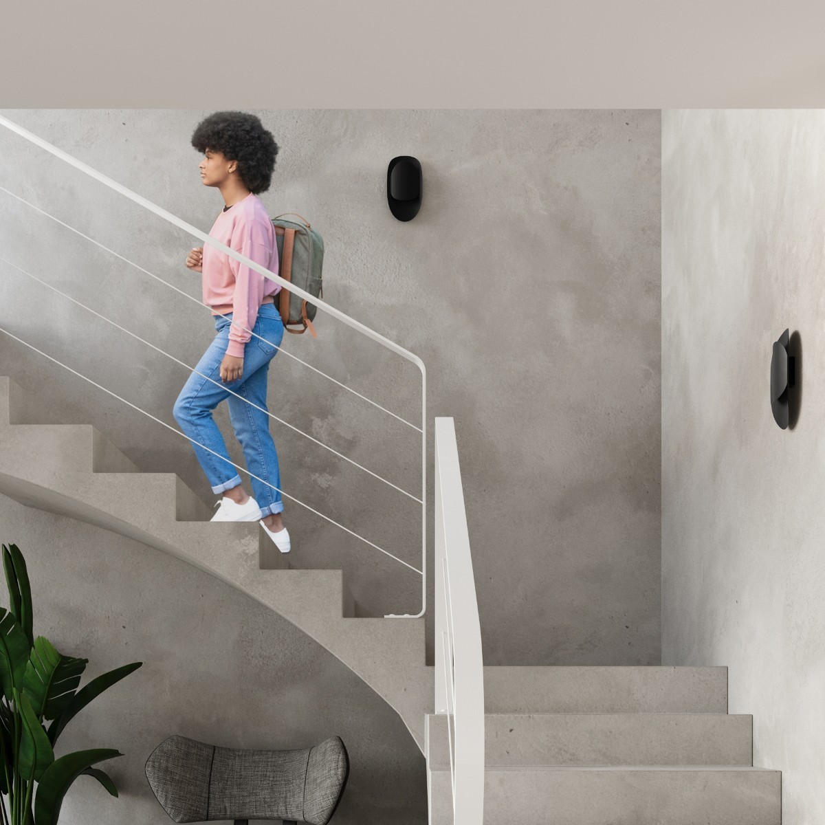 Kinkiet TEAR kolor czarny SOLLUX LIGHTING polska produkcja