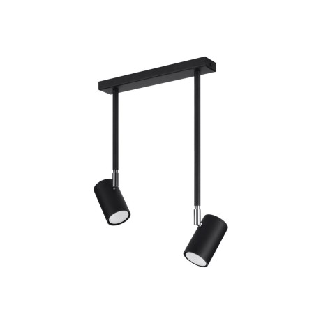 Plafon NORANO kolor czarny SOLLUX LIGHTING polska produkcja