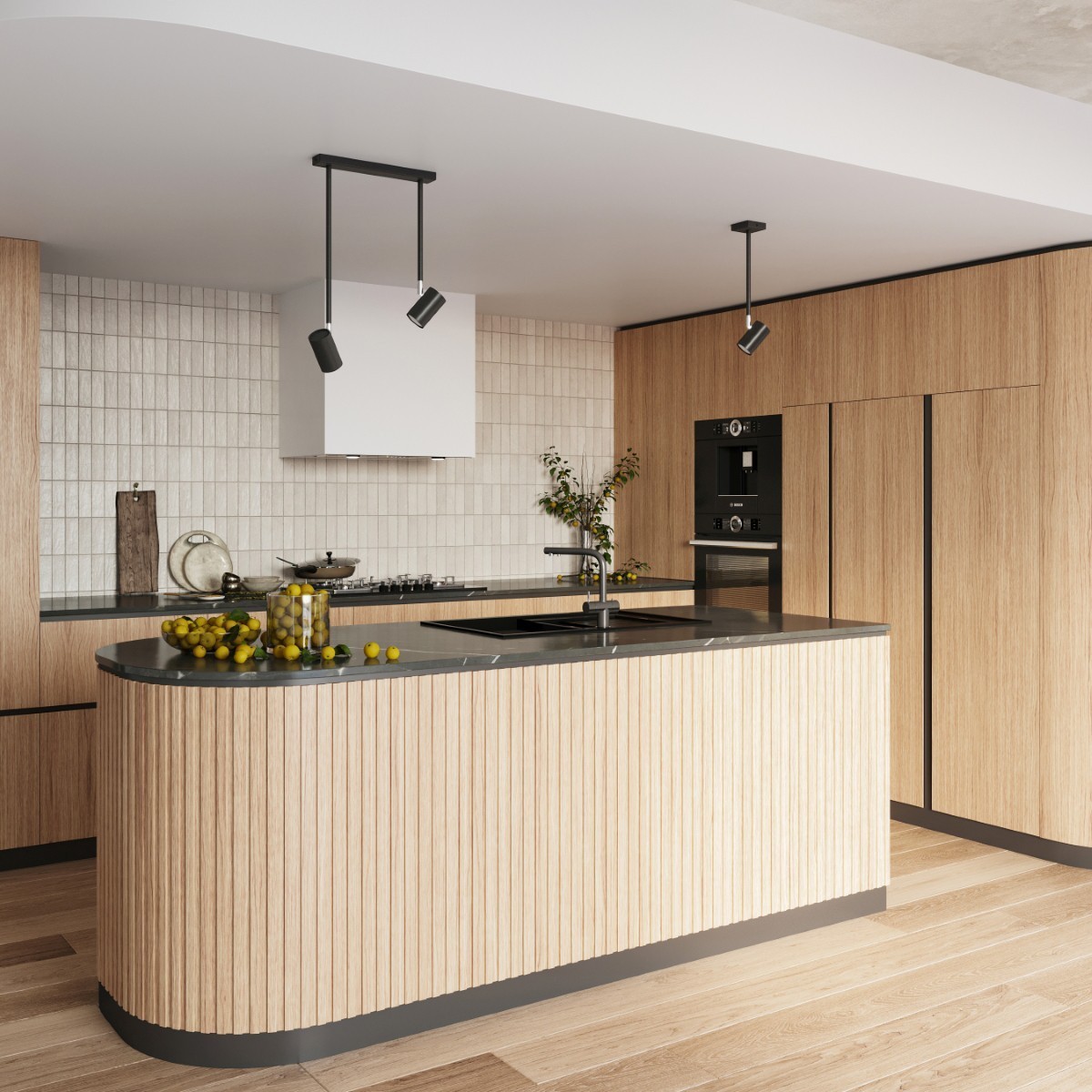 Plafon NORANO kolor czarny SOLLUX LIGHTING polska produkcja