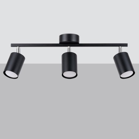 Plafon LEMMI kolor czarny SOLLUX LIGHTING polska produkcja