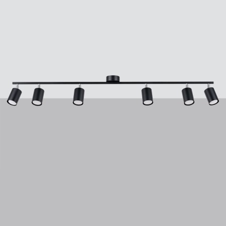 Plafon LEMMI kolor czarny SOLLUX LIGHTING polska produkcja
