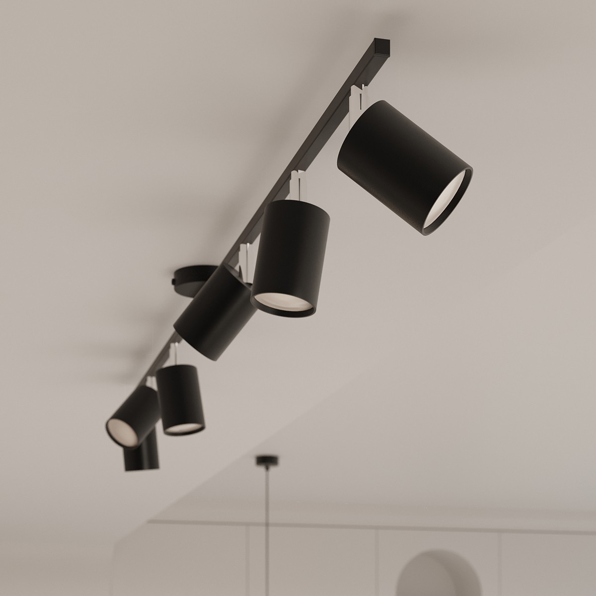 Żyrandol LEMMI kolor czarny SOLLUX LIGHTING polska produkcja