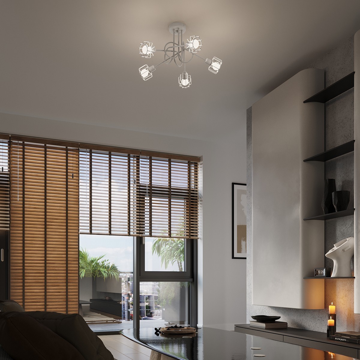 Kinkiet BELUCI kolor biały SOLLUX LIGHTING polska produkcja