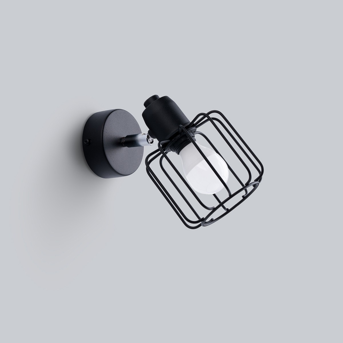 Kinkiet BELUCI kolor czarny SOLLUX LIGHTING polska produkcja