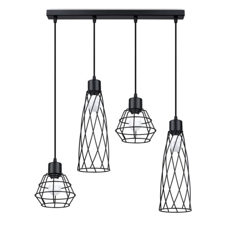 Lampa wisząca SUBA kolor czarny SOLLUX LIGHTING polska produkcja