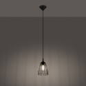 Lampa wisząca LEYO kolor czarny SOLLUX LIGHTING polska produkcja