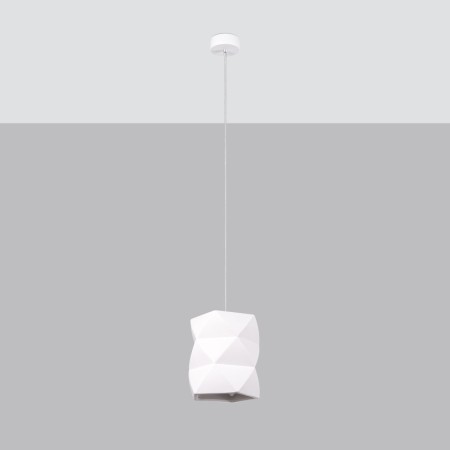Lampa wisząca GOBI kolor biały SOLLUX LIGHTING polska produkcja