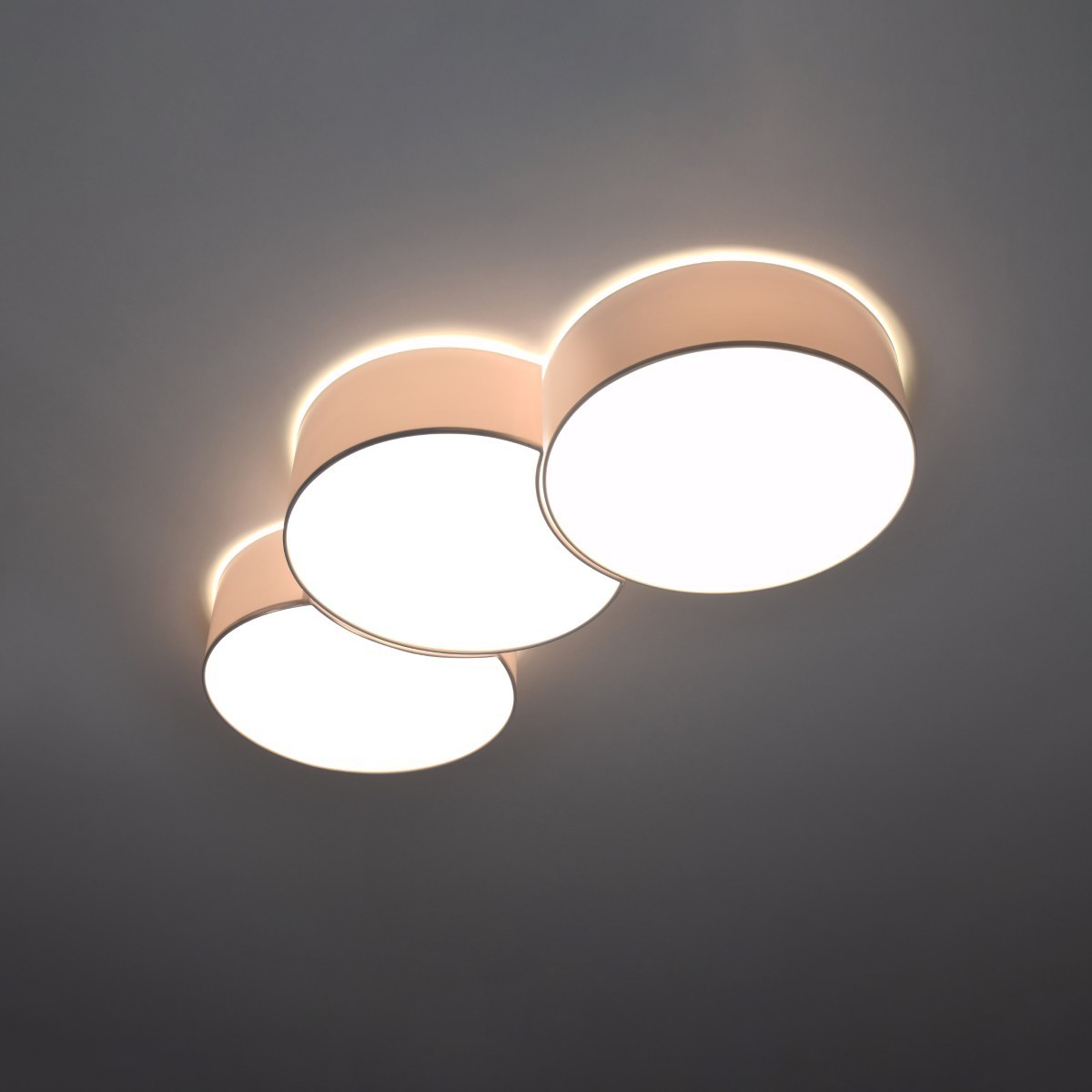 Plafon CIRCLE kolor biały SOLLUX LIGHTING polska produkcja