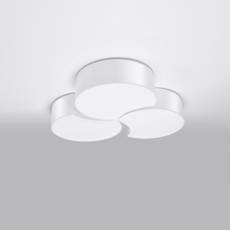 Plafon CIRCLE kolor biały SOLLUX LIGHTING polska produkcja