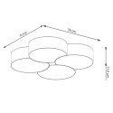 Plafon CIRCLE kolor biały SOLLUX LIGHTING polska produkcja