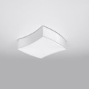Plafon SQUARE kolor biały SOLLUX LIGHTING polska produkcja