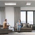 Plafon SQUARE kolor biały SOLLUX LIGHTING polska produkcja