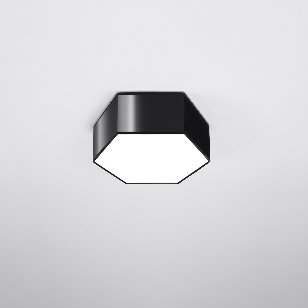 Plafon SUNDE kolor czarny SOLLUX LIGHTING polska produkcja