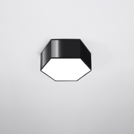 Plafon SUNDE kolor czarny SOLLUX LIGHTING polska produkcja