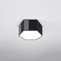 Plafon SUNDE kolor czarny SOLLUX LIGHTING polska produkcja