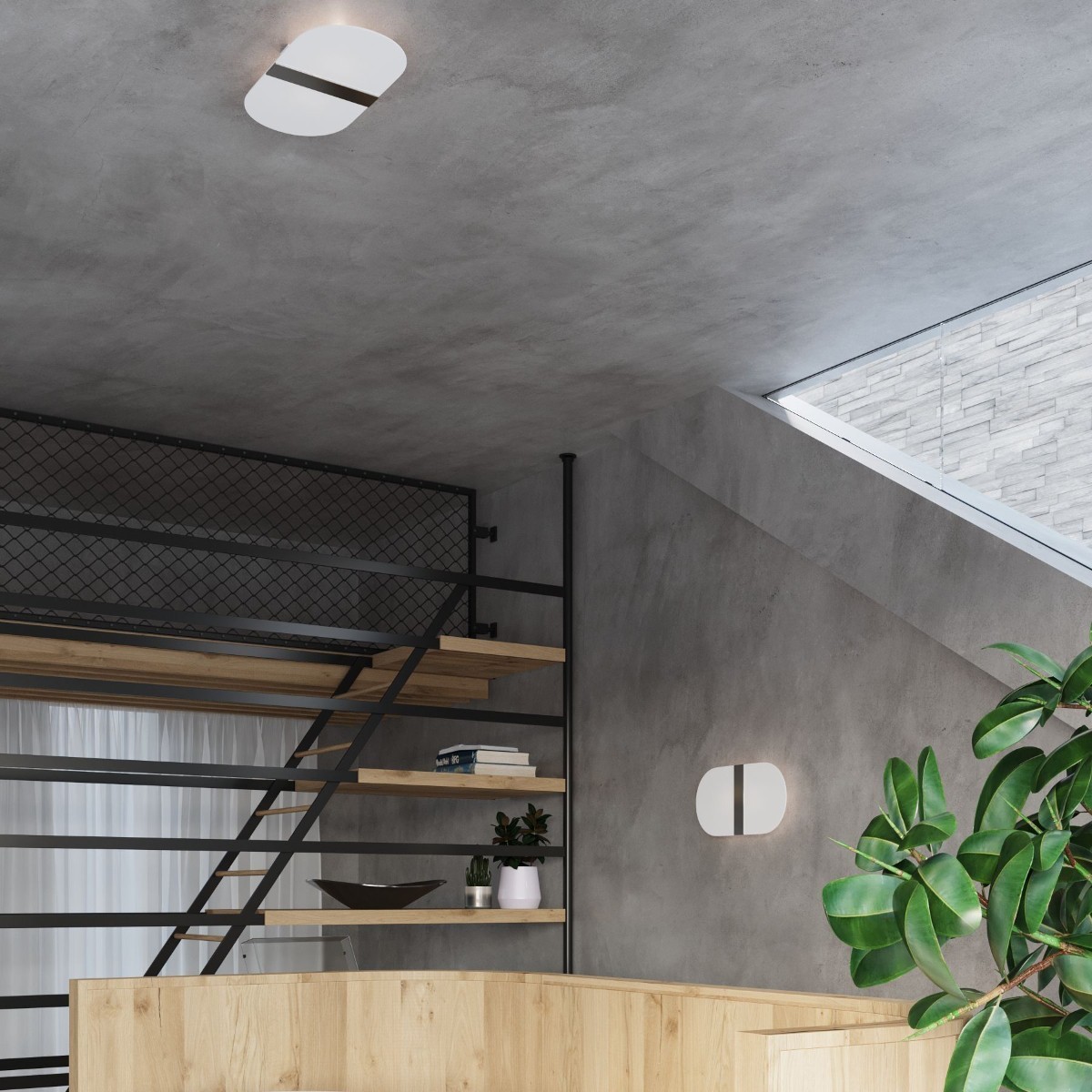 Plafon SALIA kolor chrom SOLLUX LIGHTING polska produkcja