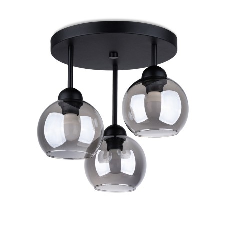 Żyrandol ALINO kolor czarny SOLLUX LIGHTING polska produkcja