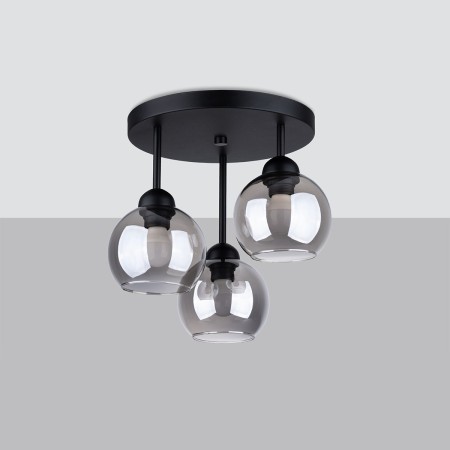 Żyrandol ALINO kolor czarny SOLLUX LIGHTING polska produkcja