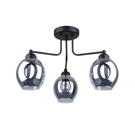 Żyrandol FILLAN kolor czarny SOLLUX LIGHTING polska produkcja