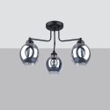 Żyrandol FILLAN kolor czarny SOLLUX LIGHTING polska produkcja