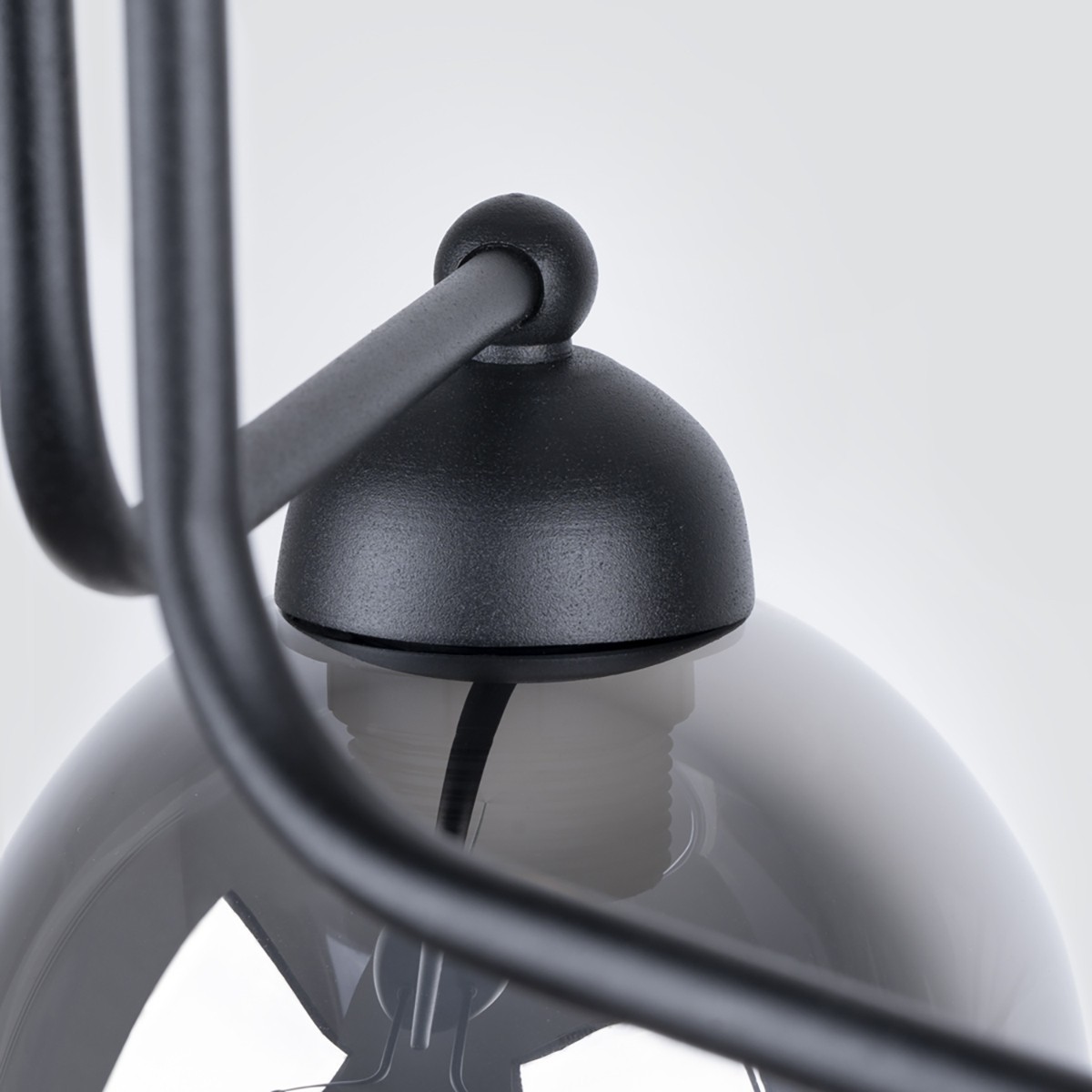 Żyrandol FILLAN kolor czarny SOLLUX LIGHTING polska produkcja