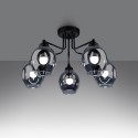 Żyrandol FILLAN kolor czarny SOLLUX LIGHTING polska produkcja