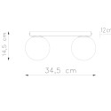 Plafon YOLI kolor biały SOLLUX LIGHTING polska produkcja