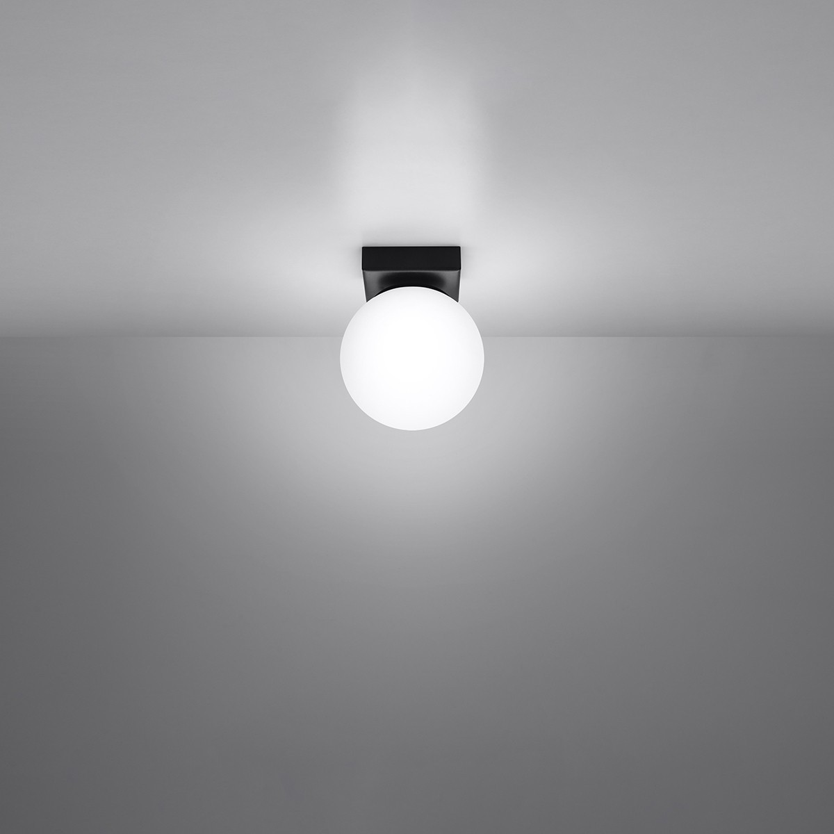 Plafon YOLI kolor czarny SOLLUX LIGHTING polska produkcja