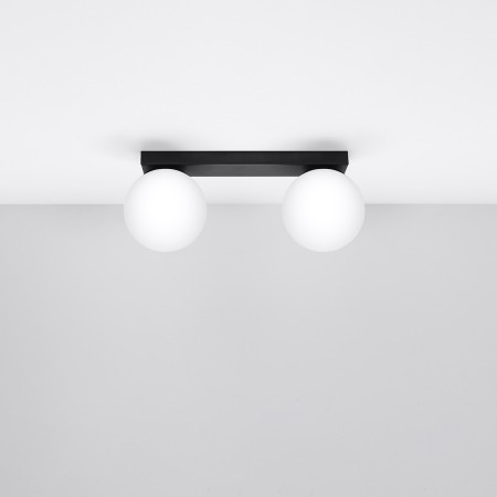 Plafon YOLI kolor czarny SOLLUX LIGHTING polska produkcja