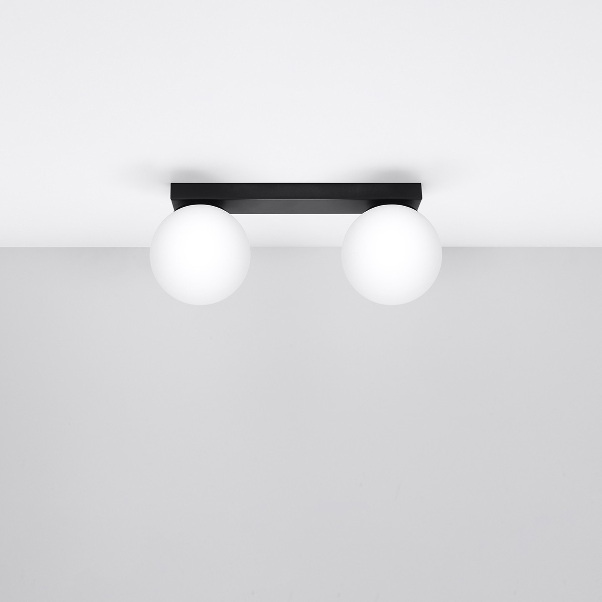 Plafon YOLI kolor czarny SOLLUX LIGHTING polska produkcja
