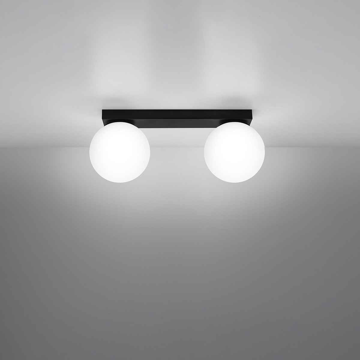 Plafon YOLI kolor czarny SOLLUX LIGHTING polska produkcja