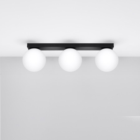 Plafon YOLI kolor czarny SOLLUX LIGHTING polska produkcja