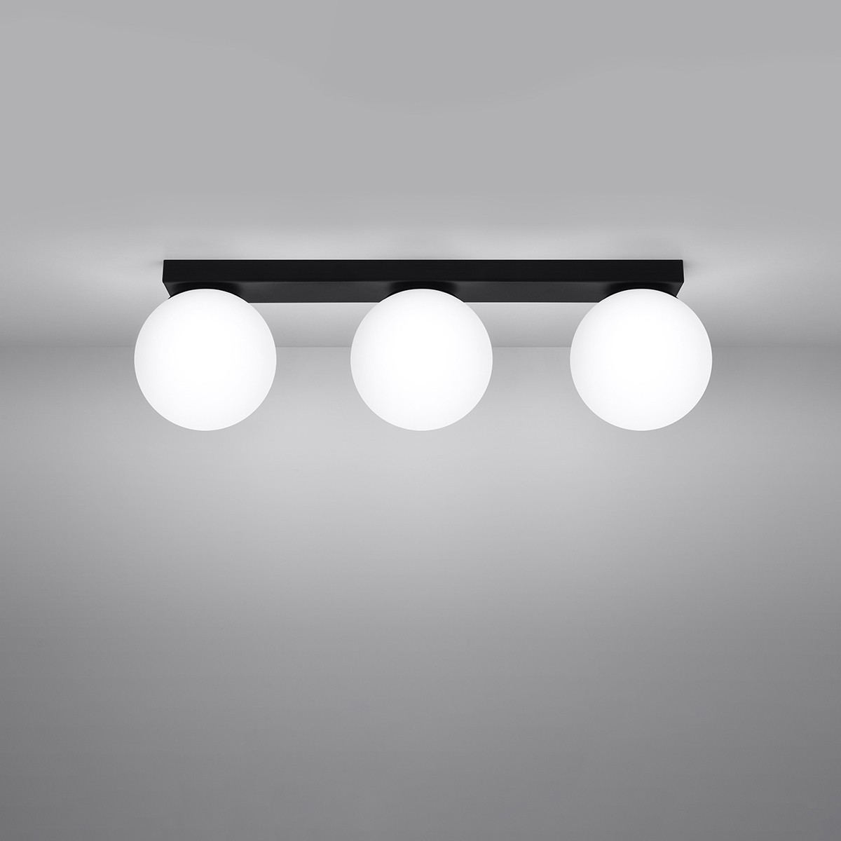 Plafon YOLI kolor czarny SOLLUX LIGHTING polska produkcja