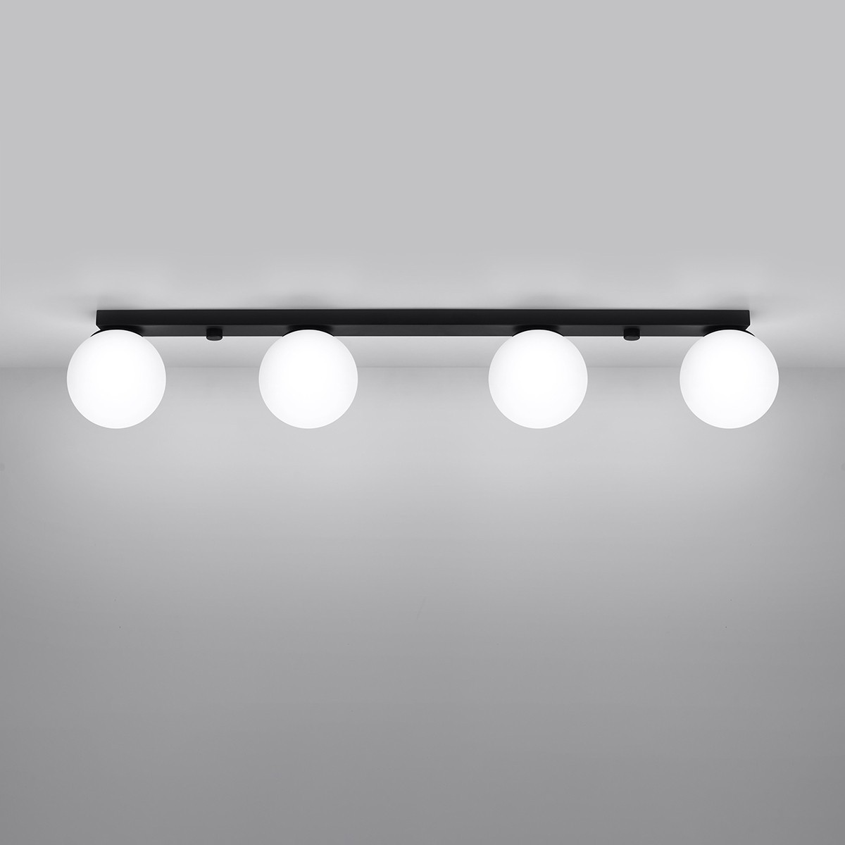 Plafon YOLI kolor czarny SOLLUX LIGHTING polska produkcja
