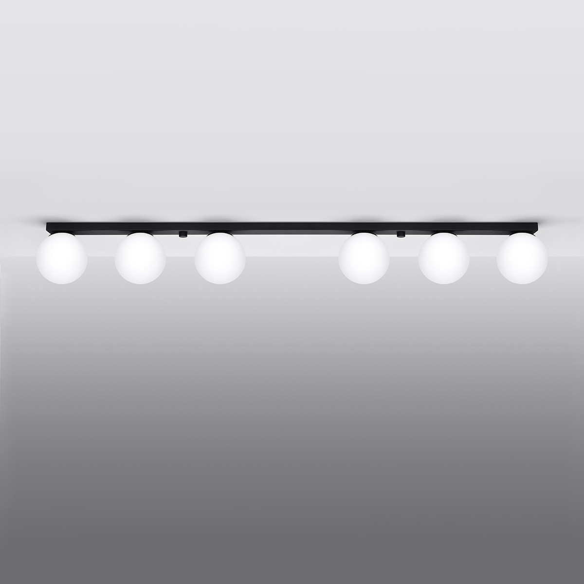 Plafon YOLI kolor czarny SOLLUX LIGHTING polska produkcja