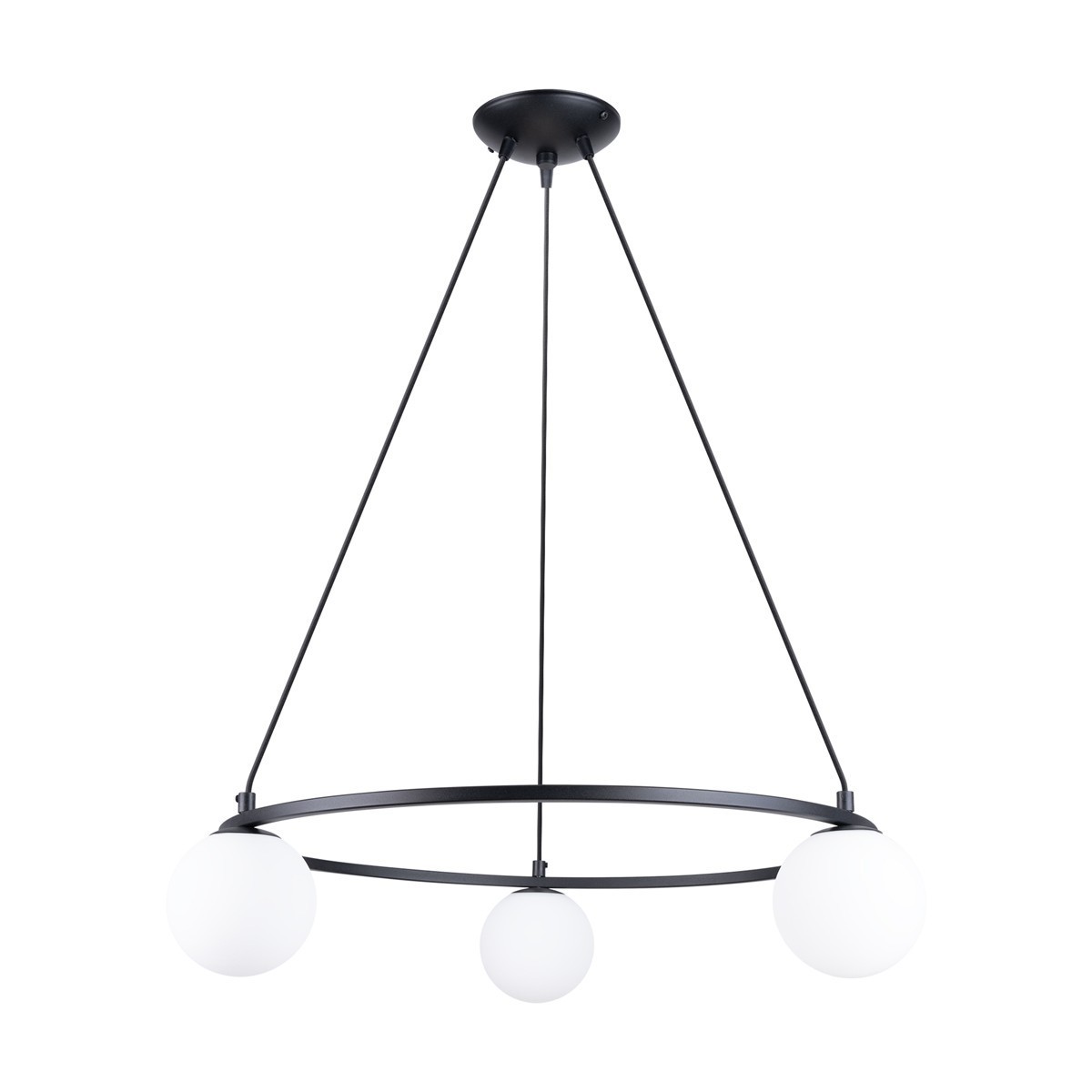 Żyrandol YOLI kolor czarny SOLLUX LIGHTING polska produkcja